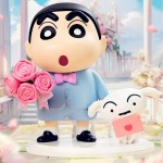 Crayon Shin-chan Romantic Bouquet Medium Size Hand Figure November Mid