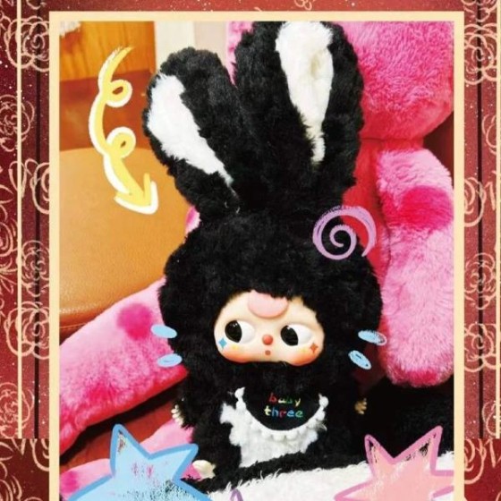 The child is three years old the first generation of Lily Rabbit Town