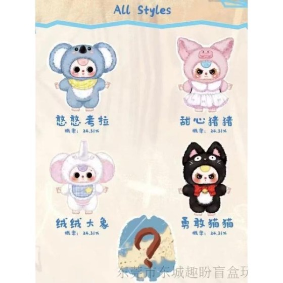 Baby Three 1000 body type 2nd generation1000-body plush