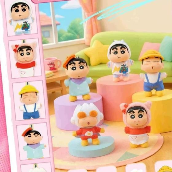 Crayon Shin-chan Wardrobe Series Plush Blind Box