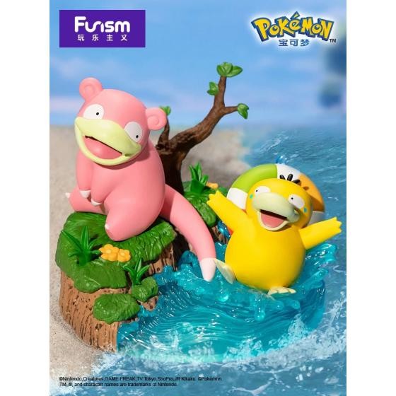 Pokemon Psyduck & Slowpoke Figure