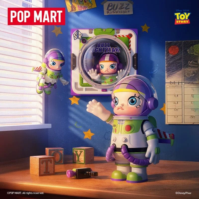 POPMART泡泡玛特MEGA SPACE MOLLY 400% 巴斯光年摆件