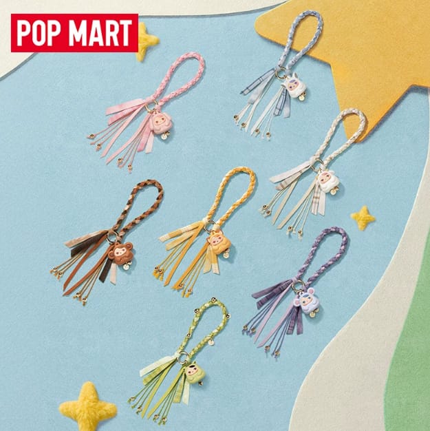 POPMART PUCKY 敲敲系列吊饰盲盒周边