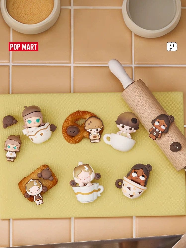 POPMART泡泡玛特泡泡萌粒咖啡工厂系列洞洞装饰扣盲盒
