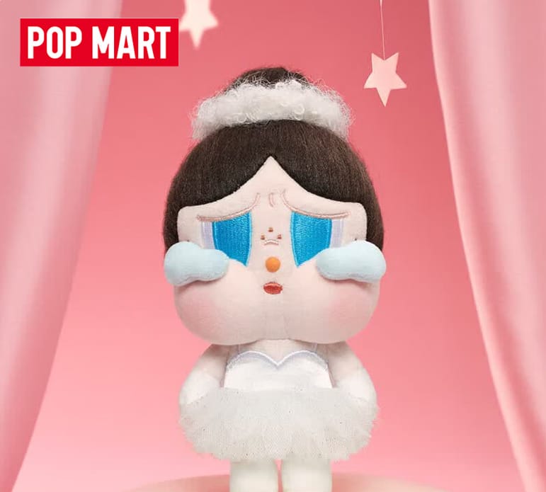 POPMART泡泡玛特CRYBABY SHINY SHINY系列毛绒挂件吊卡娃娃