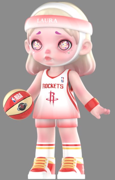 LAURA 篮球－NBA 系列 100%－火箭
