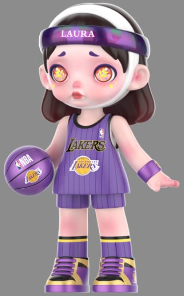 LAURA 篮球－NBA 系列 100%－湖人