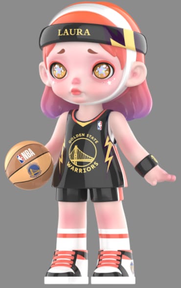 LAURA 篮球－NBA 系列 100%－勇士