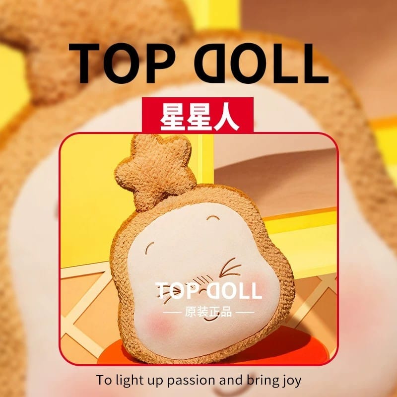POP MART POPMART 欢迎来到月球表面系列毛绒吐司抱枕