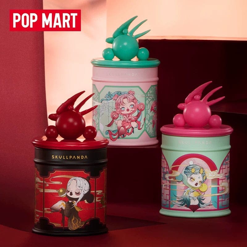 POPMART 泡泡玛特 SKULLPANDA「邸语」观中景系列香氛蜡烛盲盒