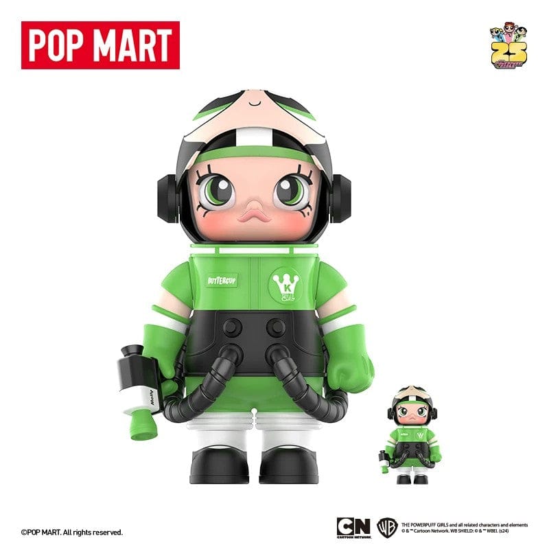 POPMART 泡泡玛特 MEGA SPACE MOLLY 400% +100% 飞天小女警毛毛