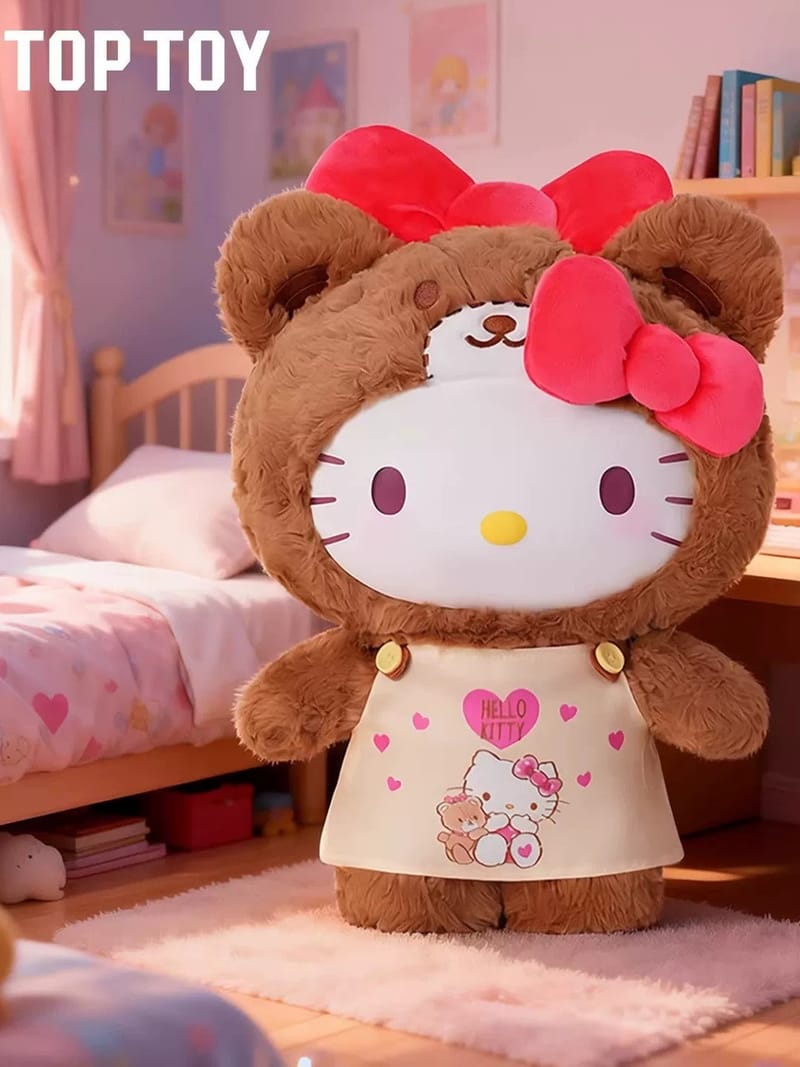 Hello Kitty 焦糖睡衣系列玩偶