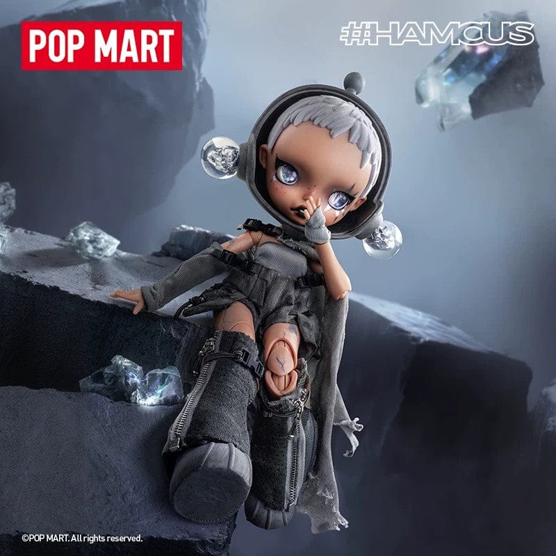 POPMART 泡泡玛特 SKULLPANDA × HAMCUS 1 6 可动人偶娃娃摆件