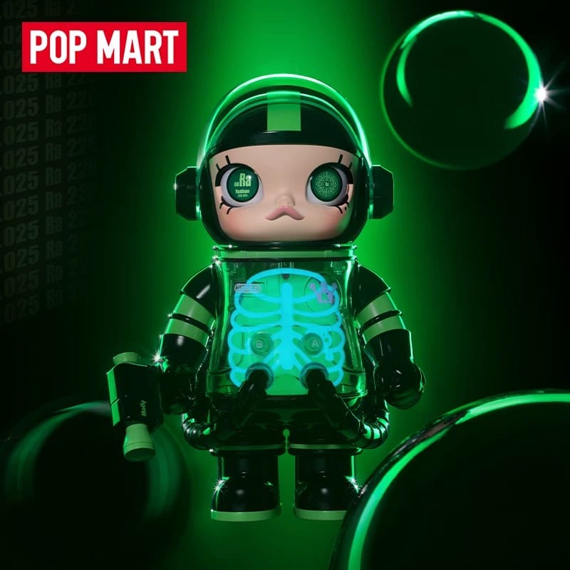 POPMART 泡泡玛特 MEGA SPACE MOLLY 400% 元素 No.88 镭摆件
