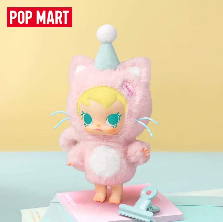 POPMART泡泡玛特Baby Molly口袋朋友系列搪胶毛绒挂件盲盒