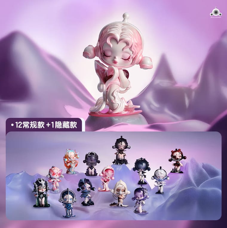 POPMART泡泡玛特SKULLPANDA声音系列盲盒摆件