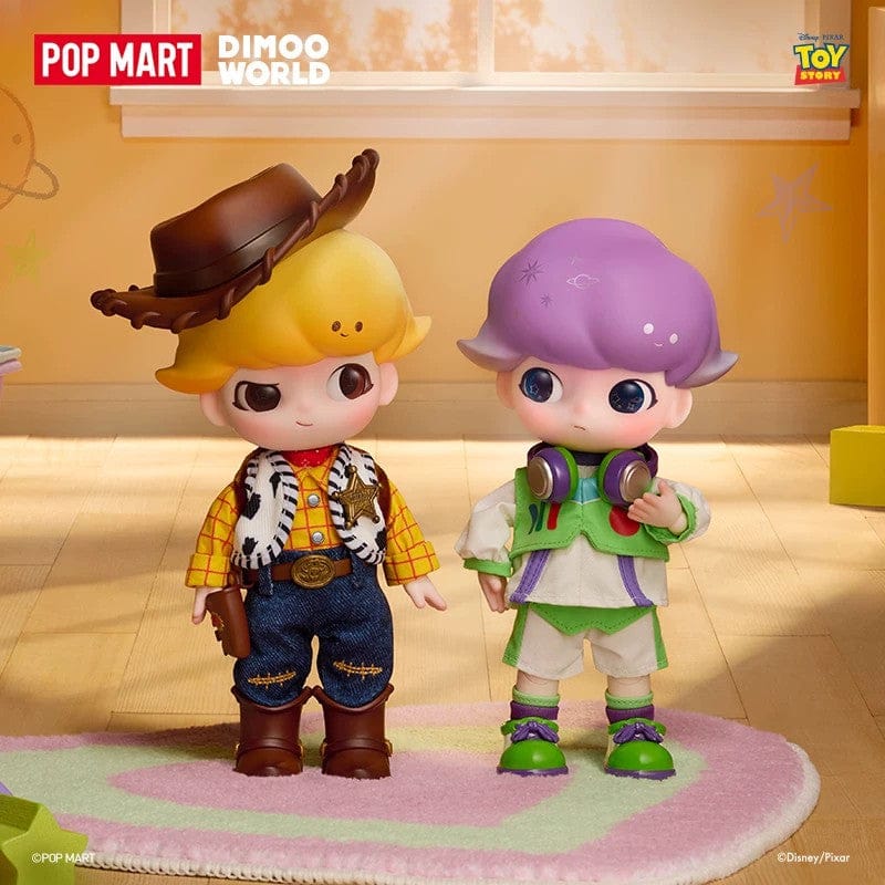 POPMART泡泡玛特DIMOO玩具总动员系列1 8可动人偶盲盒
