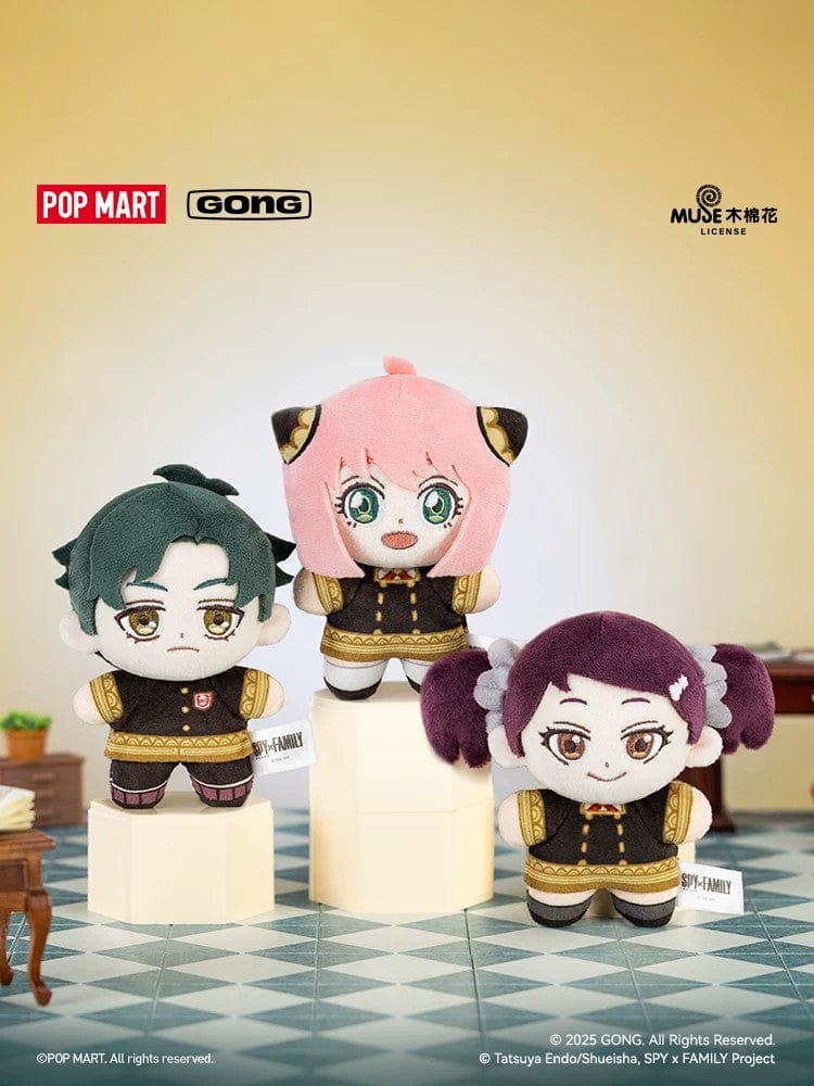 POPMART泡泡玛特共鸣 间谍过家家角色系列毛绒盲盒