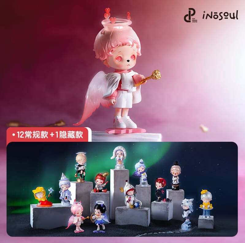 POPMART inosoul《遗忘之地》系列盲盒公仔摆件