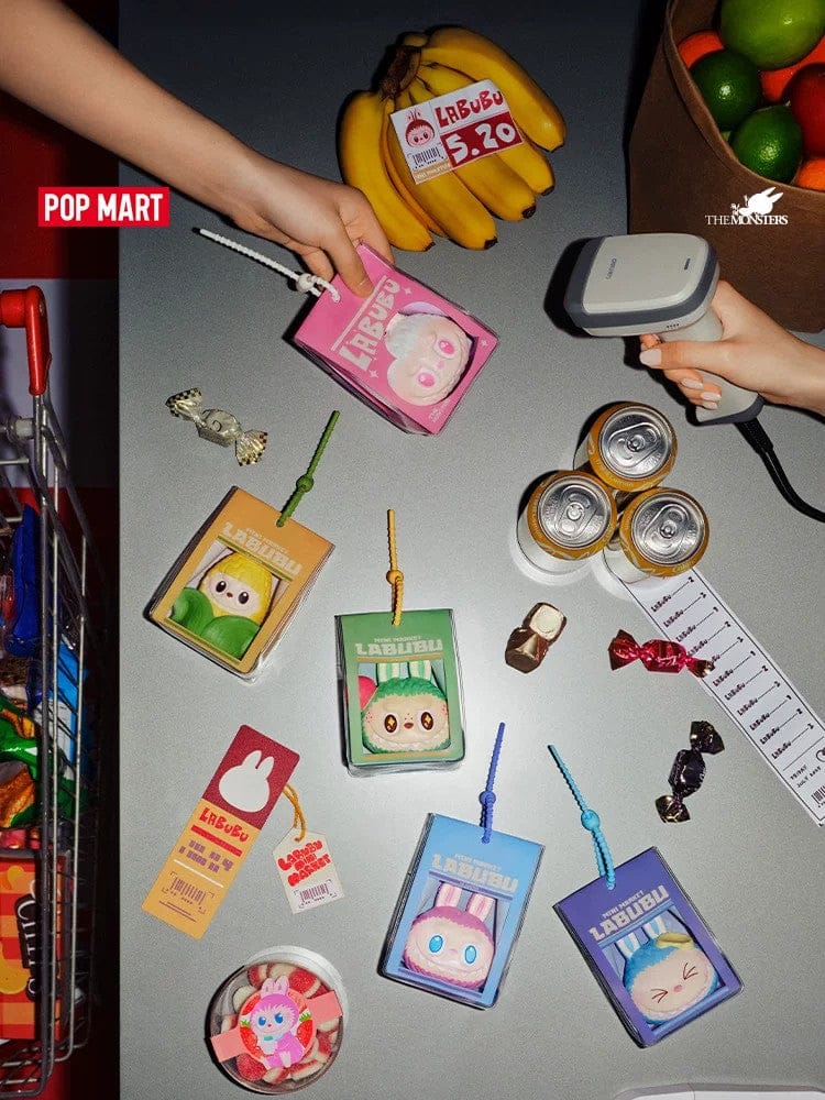 POPMART泡泡玛特THE MONSTERS怪味便利店捏捏挂件盲盒